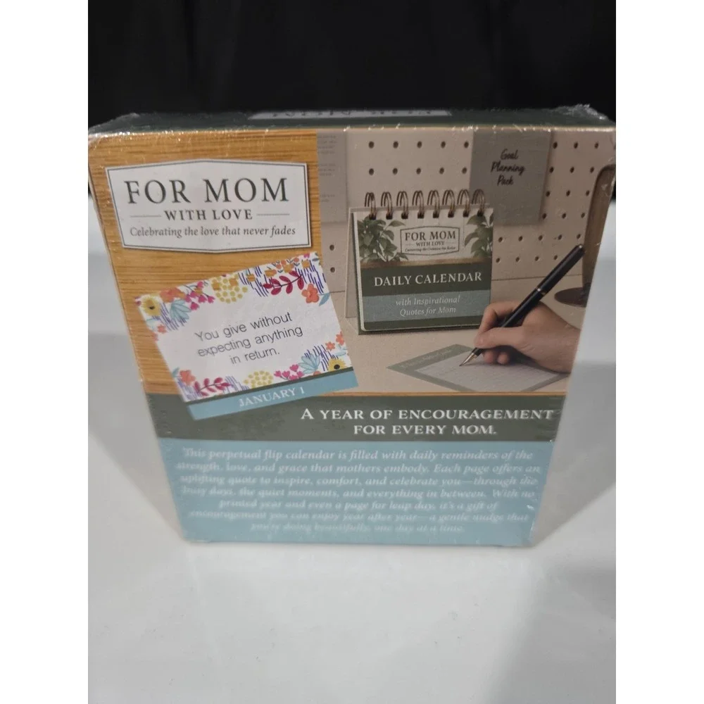 Daily Calendar With Inspirational Quotes For Mom 2026